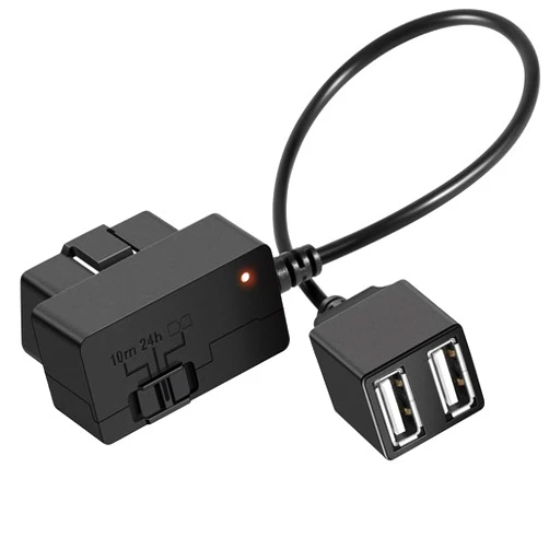 Generic 010-12530-23 Constant Vehicle Power Cable Compatible with Garmin Dash Cam 46, 47, 56, 57, 66W, 67W, Live, Mini, Mini 2, and Tandem, Fits Vehicle's OBD-II Port