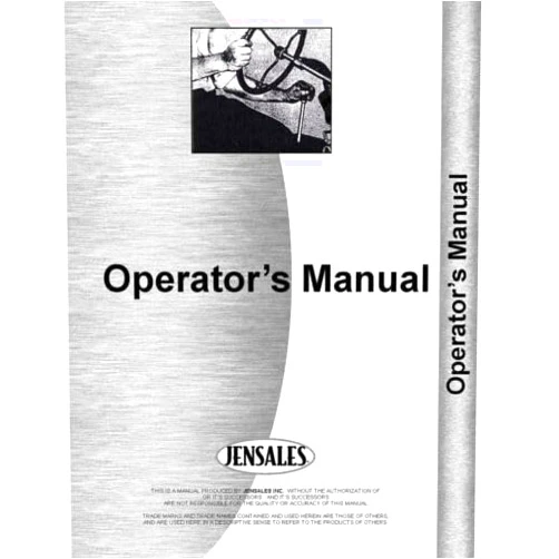 KEHHZUHL Replacement for fits Fits IH M Tractor Operator Manual Special Attachments RAP73558_3