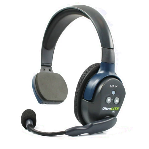 EARTEC ULSM-HD Ultralite HD Single Ear Replacement Main Headset, HD Version Only, Full Duplex Wireless Communication, Includes Rechargeable Battery