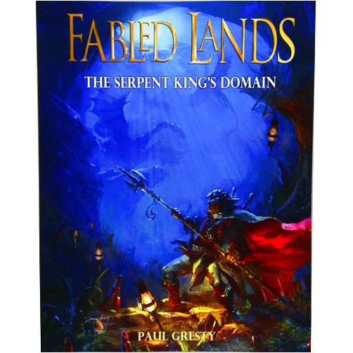 Paul W Gresty,Dave Morris,Jamie Thomson,Kev Jenkins,Russ Nicholson The Serpent King's Domain: Large format edition (Fabled Lands)