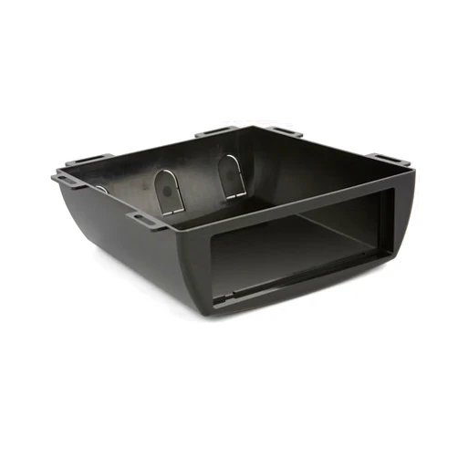 Scosche UDEB Universal Under Dash or Top Mount Single DIN Radio Installation Enclosure - Aftermarket Car Stereo Install Kit - Does Not Fit Double DIN Radios - See Images for Enclosure Dimensions