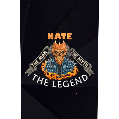NATE Gifts for Grandpa Archery Training Book - NATE The Man The Myth The Legend Saying First Name Nice Saying: Log Book, Tracker, Chart, Diary, Record Book for Archery ... Gift for Archer, Archery Lovers,Daily Journal