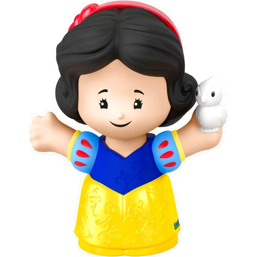 Fisher-Price Disney Princess Snow White Little People Single Character Figure Toddler Toy for Pretend Play