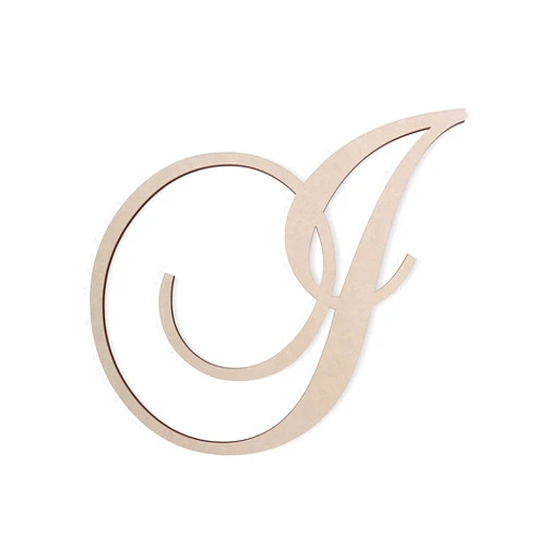 Jess and Jessica Wooden Letter I, 8