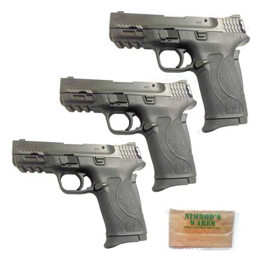 Nimrod's Wares Pearce Grip S&W M&P Shield EZ .380 ACP Grip Extension 3-Pack 0.5