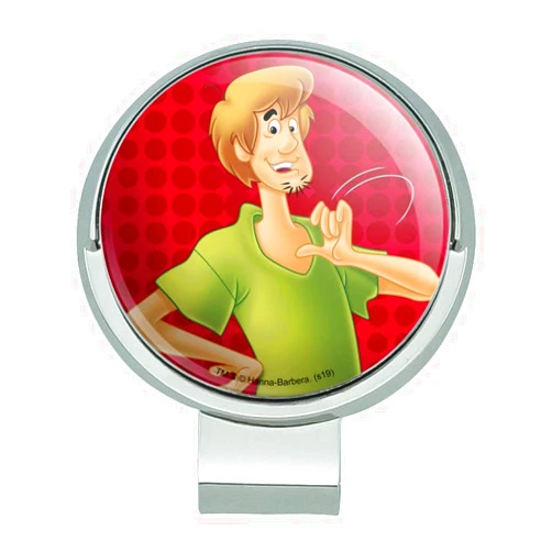GRAPHICS & MORE Scooby-Doo Shaggy Character Golf Hat Clip with Magnetic Ball Marker