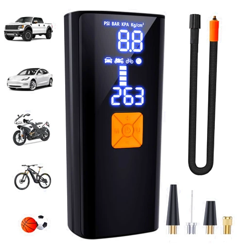 Litmustes Tire Inflator Portable Air Compressor,Tire Inflators Portable Cordless Air Pump with Gauge for Car tires 20000mAh and 150PSI Digital LCD for Car,Motorcycle,Bike Tires and Balls