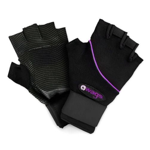Joel Wallets WAGs Ultra Wrist Assured Gloves, Workout Support for Women and Men, Patented Ergonomic Gel Pad and Wrap, Extra Small