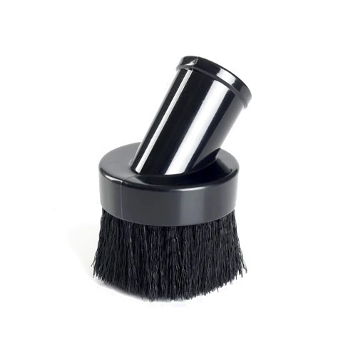 CRAFTSMAN CMXZVBE38610 1-1/4 in. Dusting Brush Wet Dry Vac Attachment, Industrial-Grade Shop Vacuum Accessory for Cleaning Stubborn Debris, Fits 1-1/4 in. Hose Diameter