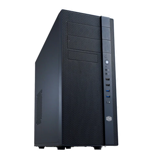 Cooler Master N400 - Mid Tower Computer Case with Fully Meshed Front Panel (NSE-400-KKN2)