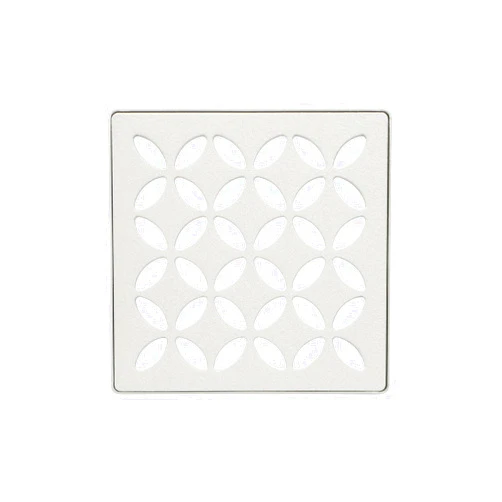 Schluter Kerdi-Drain Grate Kit with Integrated Slope Bonding Flange - Ideal for Bathroom or Wet Rooms - 4