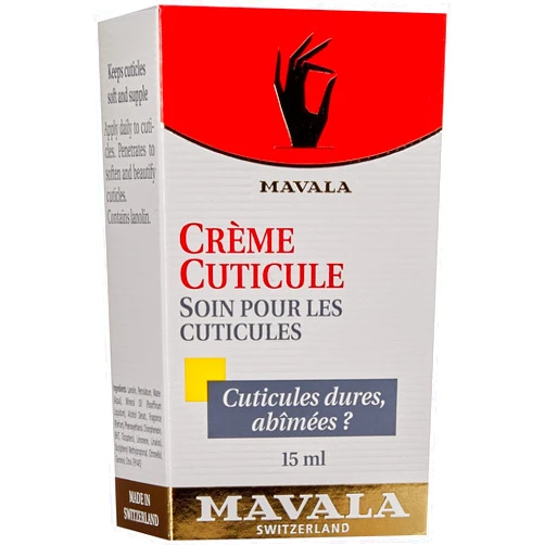 MAVALA Cuticle Cream, Serum Conditioner for Nail Growth, Softening Cream to Maintain Healthy Cuticles, Support Cuticle Repair, Nail Care, 0.5 Ounce Bottle