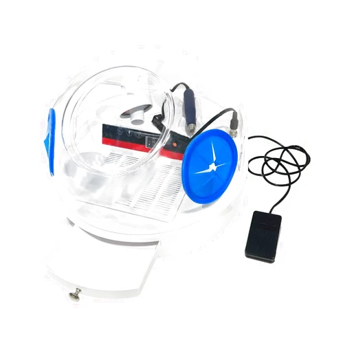 YOUYA DENTAL Dental Dust Collector with Electric Grinder, YOUYA DENTAL Dental Model Polishing Dust Suction Extractor Dental Lab Vacuum Cleaner with Fan and LED Dual Function for Grinding Polishing Without Powder