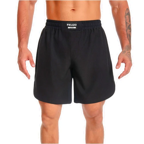 Fikazo MMA Shorts Men - No Gi BJJ Grappling Shorts for Muay Thai, Boxing, Fight，Wrestling & Combat Training