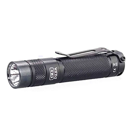 EAGTAC D25A RC MKII Flashlight, Nichia 219C CRI-92 4000K D240, 275lm, D25A-CLICKY-MKII-SST20-NW