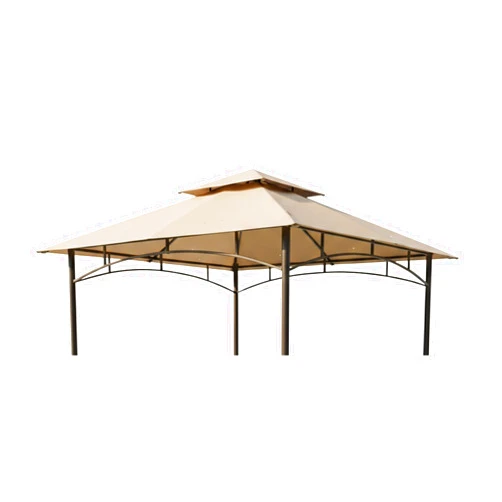 Garden Winds Reinforced RipLock 350 Replacement Canopy Top Cover Compatible with ABCCANOPY 8' x 8' Gazebo Models GHG-0909DP-NT, GHG-0808DP - Beige