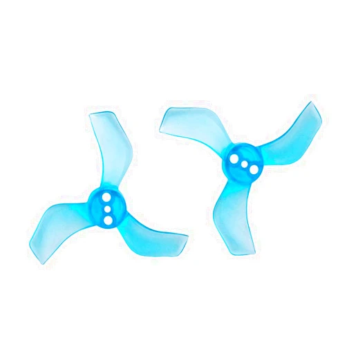 Gemfan 1635-3 40mm 3-Blade Whoop Propeller (1.5mm Shaft - Set of 8) - 3.5