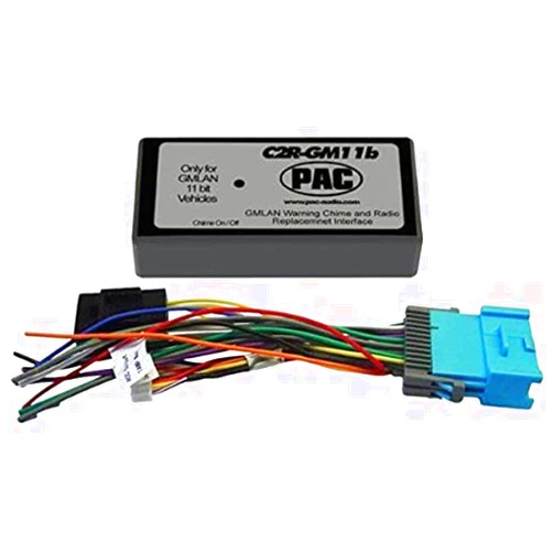 PAC C2R-GM11B Radio Replacement Interface for Select 2004-up GM LAN Vehicles with Out OnStar