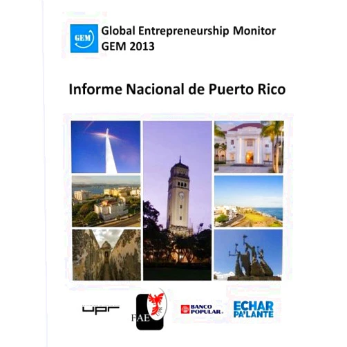 Marinés Aponte,Marta Álvarez Informe Nacional de Puerto Rico: Global Entrepreneurship Monitor GEM 2013 (Spanish Edition)