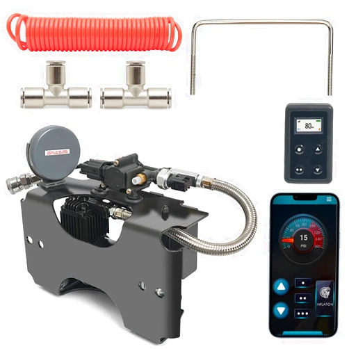 Boeeda WirelessOne (2nd Generation) Compressor System with EZ Mount Compatible with Air lift Firestone Air Spring Kit Replace# 25870 25980EZ