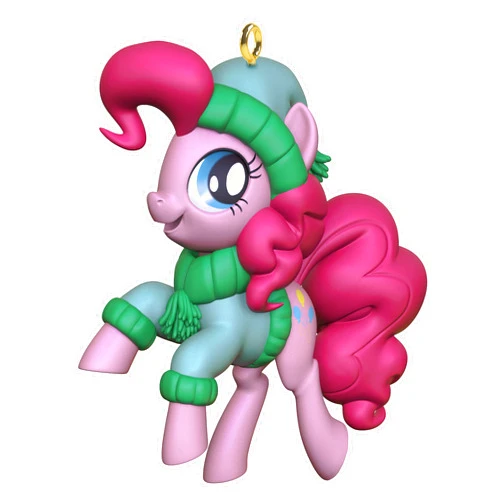 Hallmark Keepsake Plastic Christmas Ornament 2022, Hasbro My Little Pony Pinkie Pie