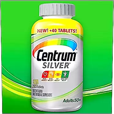 Centrum Silver Adults 50+, 1Pack (325 Tablets Each )