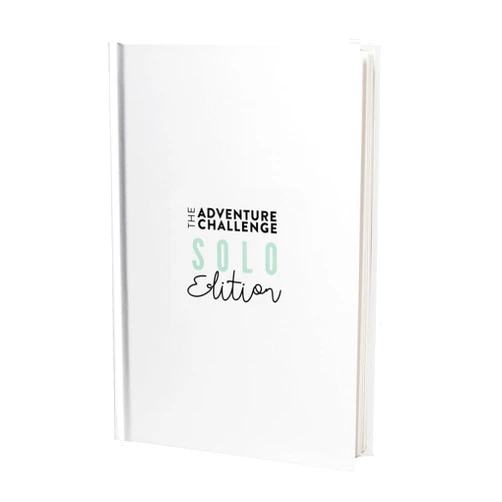 The Adventure Challenge Solo Edition – 30 Scratch-Off Self-Discovery Activities | Mindfulness & Self-Care Challenge Book | Personal Growth Journal & Reflection Gift for Adults