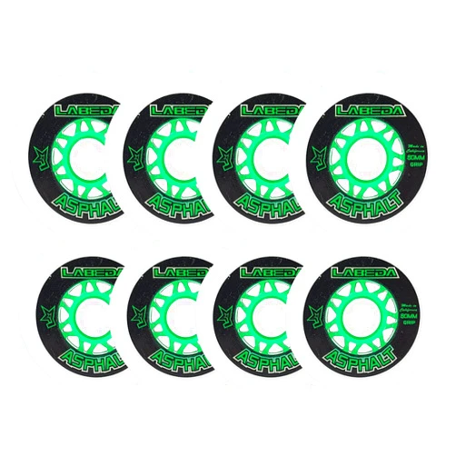 Labeda Wheels Inline Roller Hockey Gripper Asphalt Outdoor White 76mm / 80mm 83A