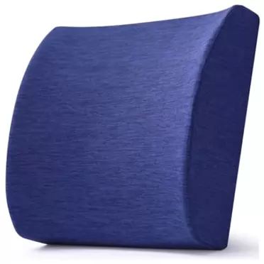 BDRPZX Car Support Pillow, Car Lumbar Support Cushion Back Support Pillow Memory Foam Back Support Cushion Lumbar Support for Computer Desk Chair Car Wheelchair