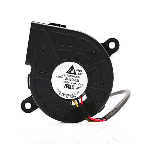 ELOMILE BUB0512L Blower 12V 0.12A Projector Turbo Fan