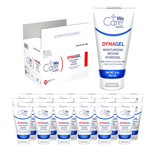 Dynarex Hydrogel Wound Dressing, 24 Count