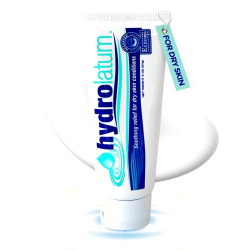 Hydrolatum Dry Skin Cream - For Eczema Prone Skin and Other Dry Skin Conditions - Eczema Lotion, Psoriasis Cream, Flare-Up Treatment Cream - Non-Greasy and Fragrance-Free Eczema Cream (2oz)