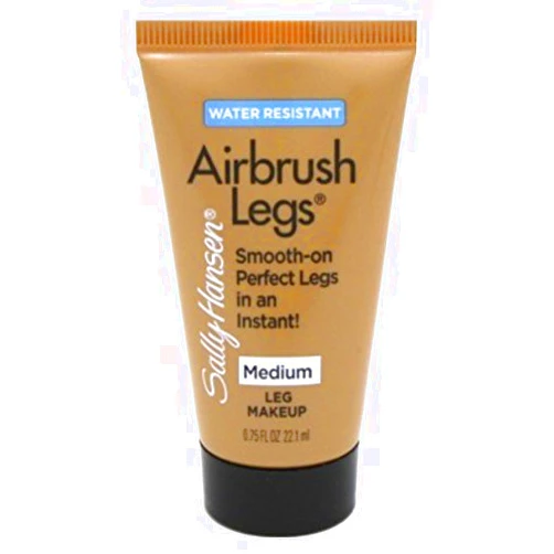 Sally Hansen Airbrush Legs Medium 0.75 Ounce Travel Size Tube (22ml) (2 Pack)