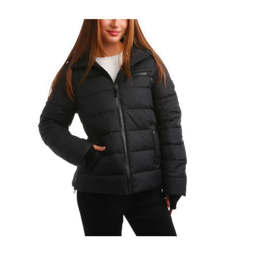 Steve Madden Steven Madden Women Winter Jacket - Packable Quilted Puffer Parka Coat - Hooded Outerwear Windbreaker Jacket for Women, S-XL