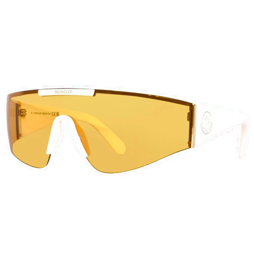 Moncler Ombrate Sunglasses ML0247 25E Ivory/Gold 0mm