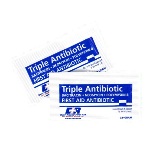 Ever Ready First Aid Triple Antibiotic Ointment .9gr Packets - 144 Count