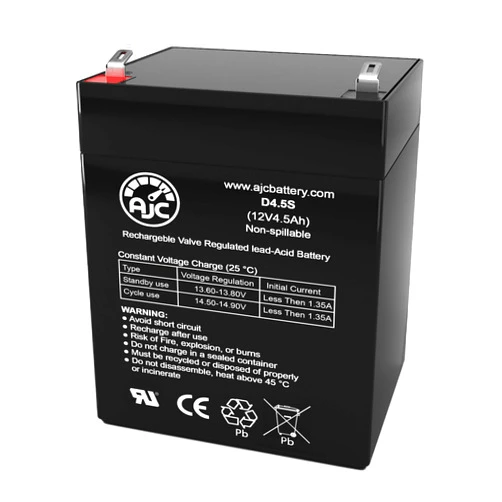AJC Battery Compatible with Maruson Technology Power Personal POP-400 12V 4.5Ah UPS Battery