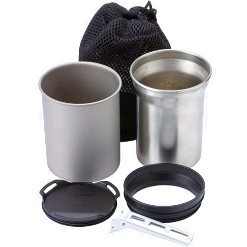 SOTO Thermostack Original & Combo Multi-Functional Camping Cookware Pot