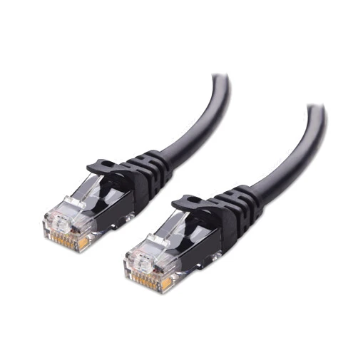 Cable Matters 10Gbps Snagless Long Cat 6 Ethernet Cable 60 ft (Cat 6 Cable, Cat6 Cable, Internet Cable, Network Cable) in Black
