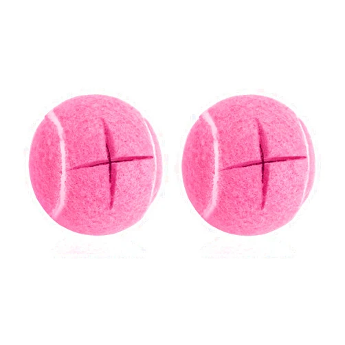 Mloowa Precut Walker Tennis Balls 2 Pcs Balls with Precut Opening for Easy Installation,Walker Accessories for Seniors Fit Most Walkers,for Furniture Legs and Floor Protection