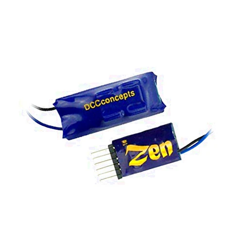 DCC Concepts DCPDCDZN6D Zen 6 Pin Direct 2 Function DCC Decoder with Stay Alive