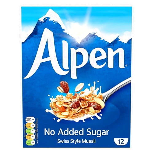 Alpen Muesli Cereal, No Sugar Added, 14 Ounce (Pack of 2)