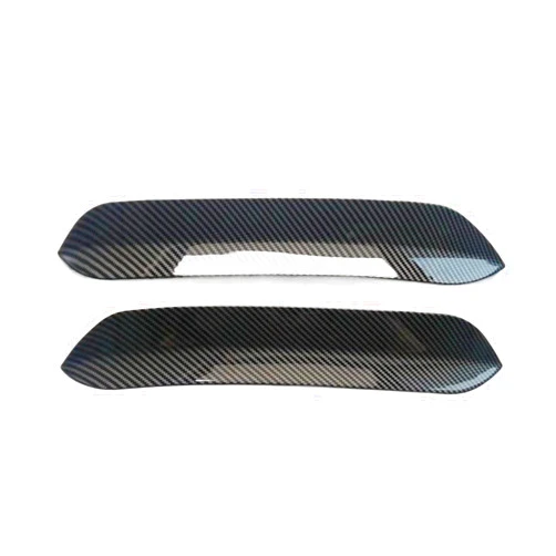 EDEMCO 2pcs Roof Spoiler Fit for Golf MK7 Fitting for Oettinger Style Roof Spoiler Extensions Flaps - Carbon Fiber Look (Color : Carbon Fiber Look)
