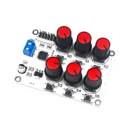 LewanSoul RC Digital Servo Tester 6 Channels Motor Servo Controller Centering Tool with Over-Current Protection & 2 Control Modes for RC Car Airplane Robots Tester Tool
