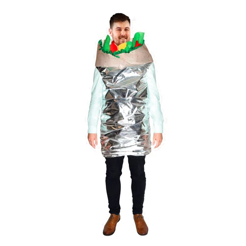 Orion Costumes - Burrito Costume For Adults | Fun & Festive Halloween & Cosplay Outfit | Easy Pull Over Design | Sized To Fit Most Adults