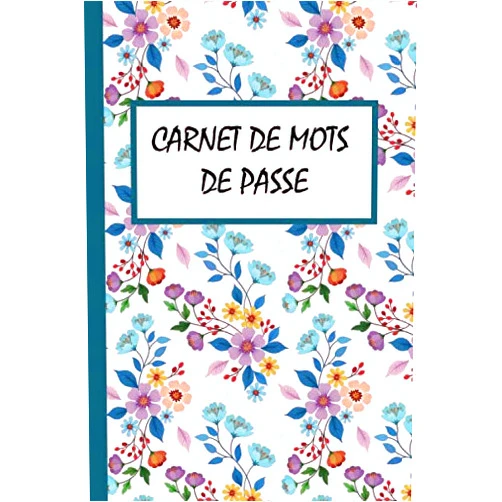 Mes carnets Sécurisés Carnet de mots de passe: Protéger vos mots de passe et identifiants Internet - Index alphabétique - Pages numérotées - Format A5 - Carnet de codes secrets (French Edition)