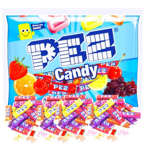 PEZ Candy Refill Rolls, 11 oz Variety Bag (approx 35 Full Rolls in each bag)