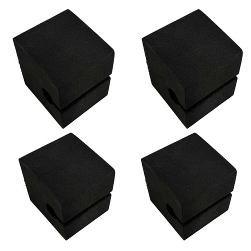 SuperDi Fits For Protect-o Pads for Bike Racks Protector Bike Rack Protector Pads Set Car Scratch Protector for Trunk Bike Rack,Bike Car Rack Accessories