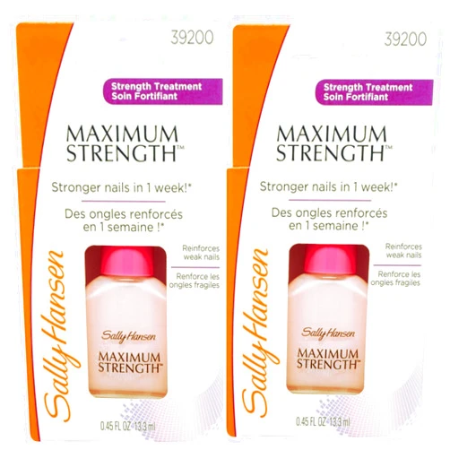 Sally Hansen Maximum Strength Nail Treatment Polish, 39200 (Pack of 2)