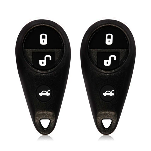 Keylessbest Car Key Fob Remote Keyless Entry Control NHVWB1U711 433MHz 4 Button Replacement for 1999-2011 Subaru Impreza Legacy Outback Tribeca WRX Forester - 2 Pack